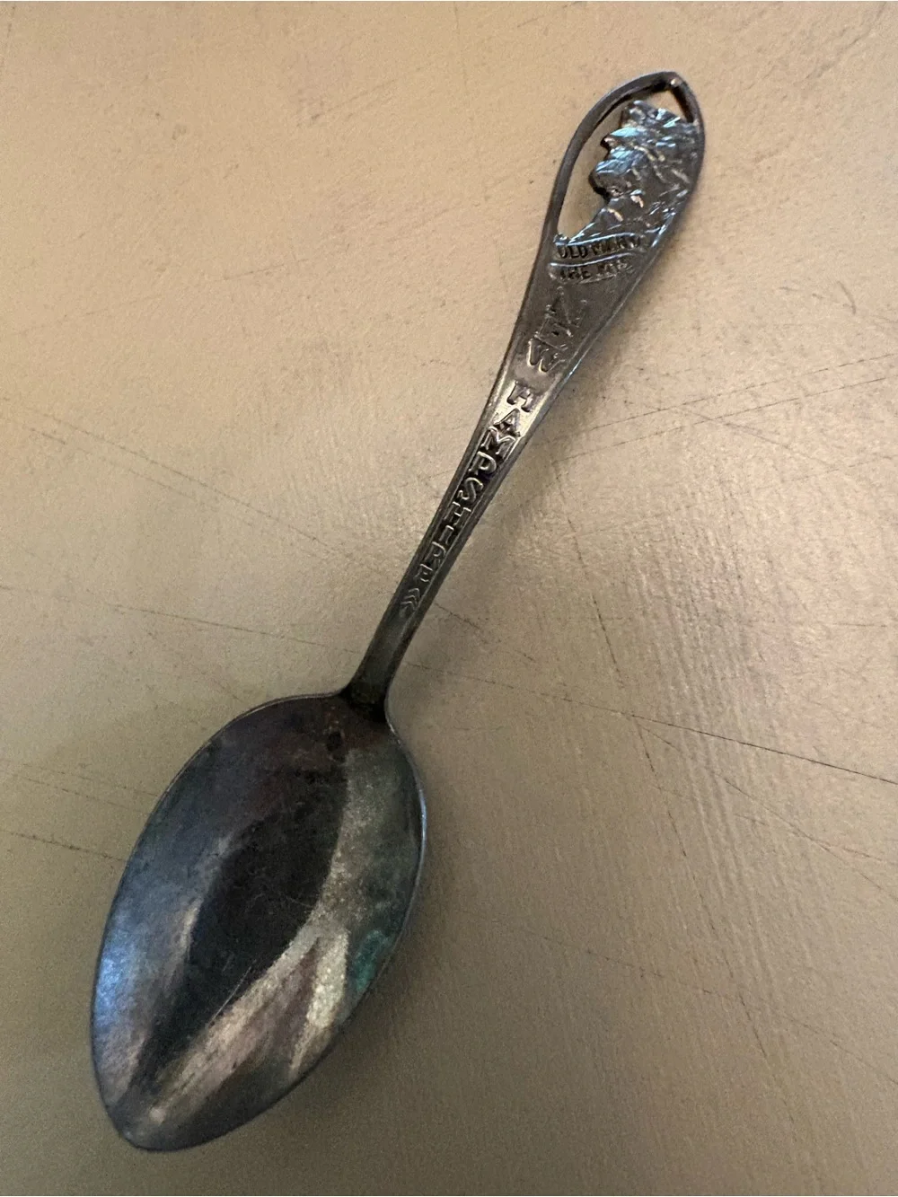 New Hampshire Silver-Tone Souvenir Spoon
